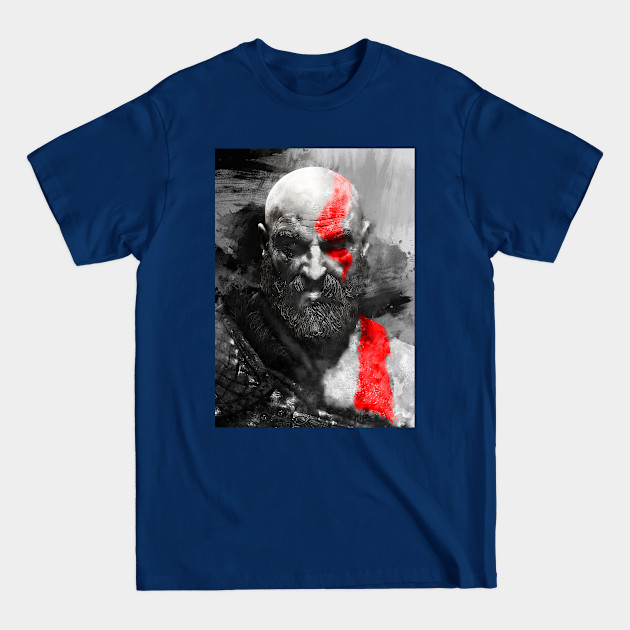 Disover 150 Kratos Paint - God Of War - T-Shirt