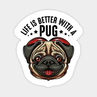 Pug Magnet