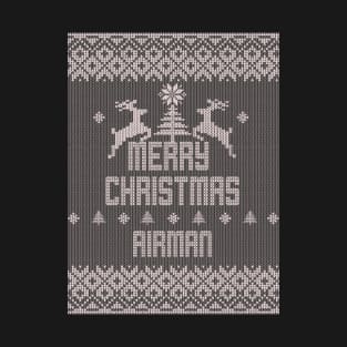 Merry Christmas AIRMAN T-Shirt