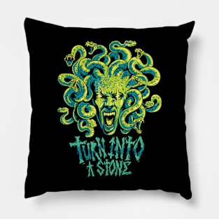 Medusa Head Turn Into Stone Pillow