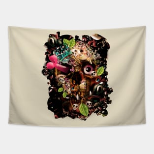 Skully Day Tapestry