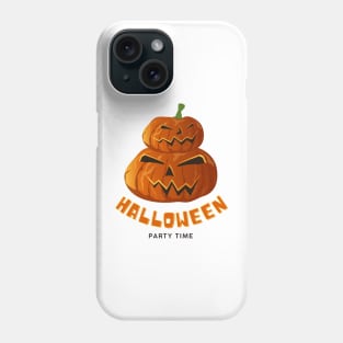 Halloween Scary Evil Pumkin Party time Phone Case