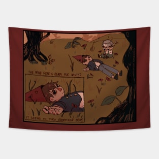 Over the Garden Wall design Tapestry