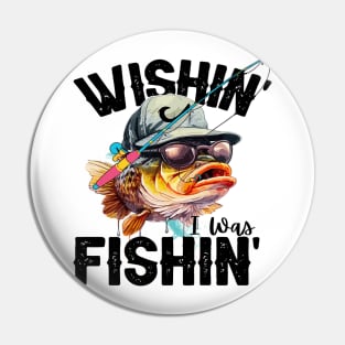 Wishing I was fishing Funny Quote Hilarious Sayings Humor Pin