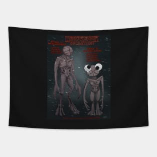 Demogorgon Evolution DemiGooGoo Stranger Things Tapestry