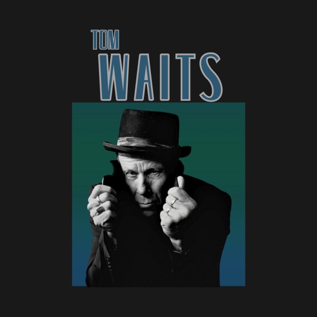 Tom Waits by PsychodeMayo