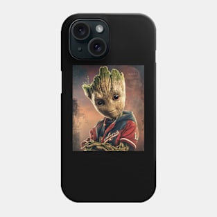 Groot Vs Atlanta Braves Groot Guard Phone Case