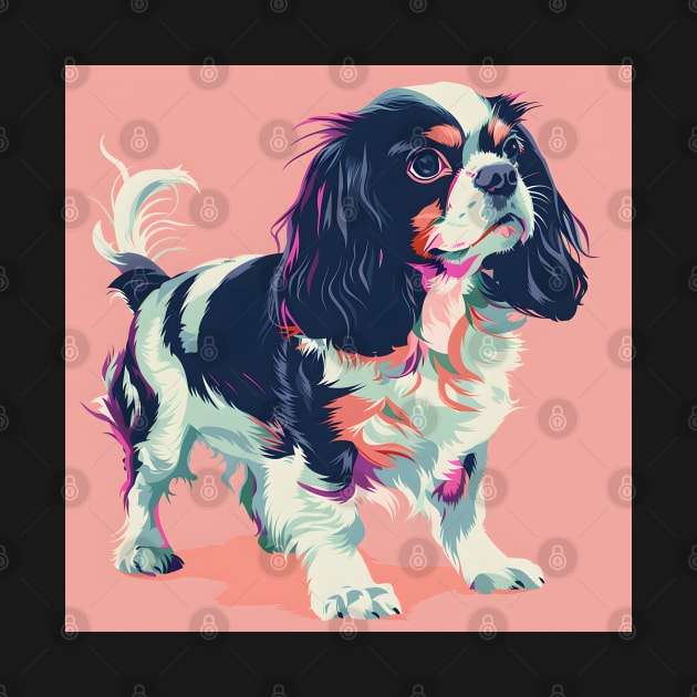 English Setter in 80's by NatashaCuteShop