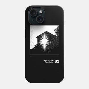 Tears For Fears - Pale Shelter / Minimalist Graphic Artwork Phone Case