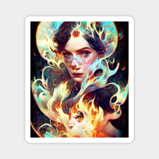 Fire Godess Magnet