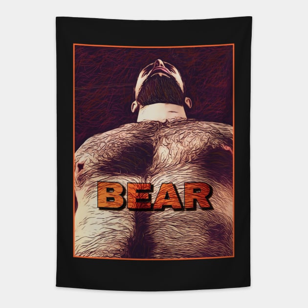 Gay Bear Tapestry by JasonLloyd