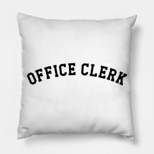 Office Clerk Pillow