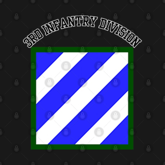 3rd Infantry Division - Small Chest Emblem by Desert Owl Designs