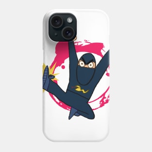 Ninja Brian Kick Phone Case