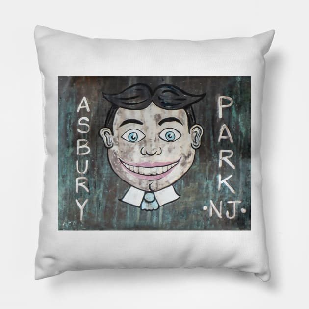 Tilly--the Asbury Park mascot Pillow by fparisi753