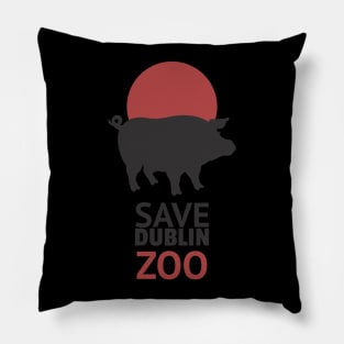 save dublin zoo Pillow