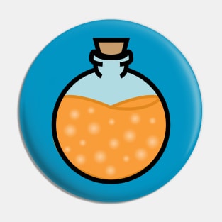 DIY Orange Potions/Poisons for Tabletop Board Games Pin