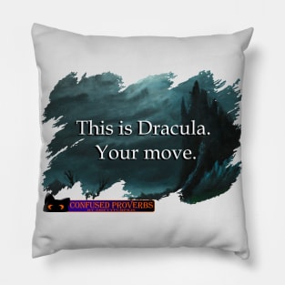 This is Dracula Pillow