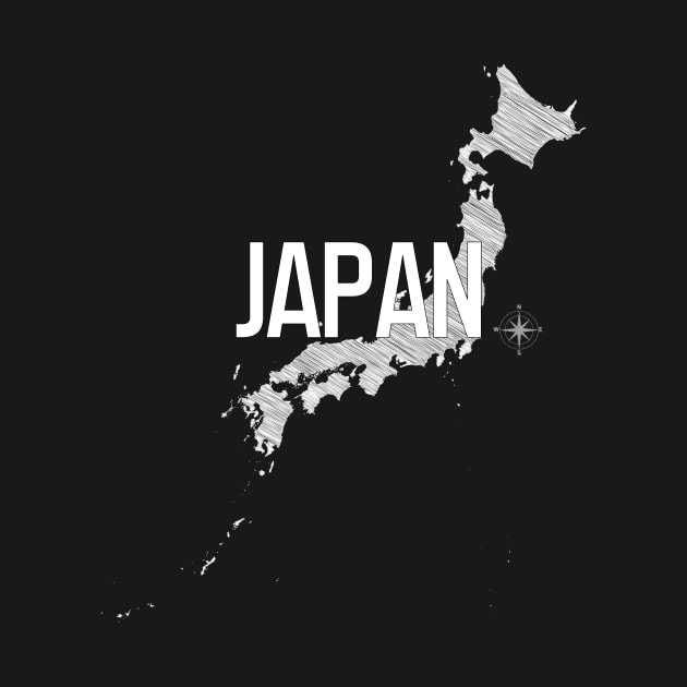 Country Wall Decor Japan Black and White Art Canvas Poster Prints Modern Style Painting Picture for Living Room Cafe Decor World Map by Wall Decor