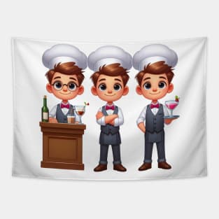 Cute Mixologist Tapestry