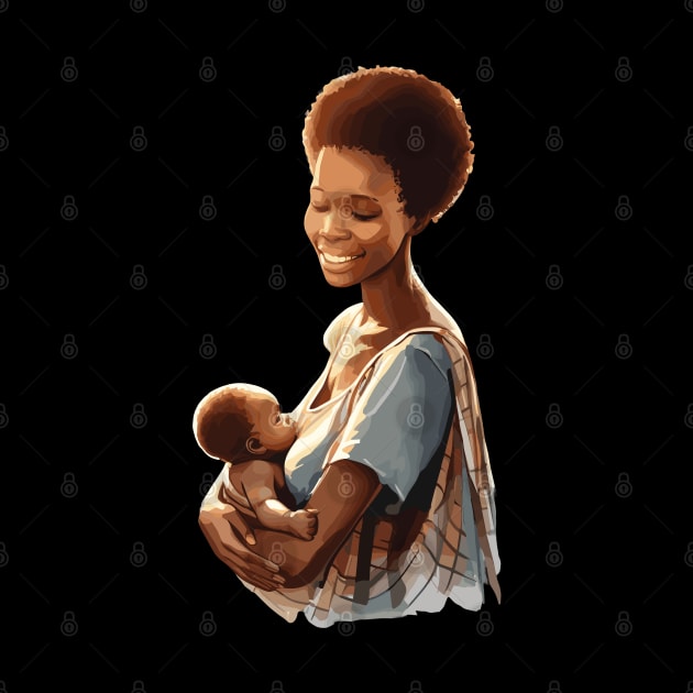 Afrocentric Mother And Baby by Graceful Designs