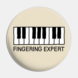 Fingering Expert Piano Pin