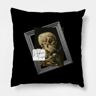 Smokers Die Younger "Van Gogh" Pillow