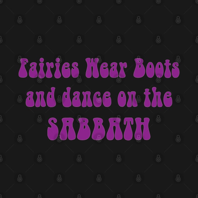 Fairies Wear Boots and Dance on the Sabbath-rock music by Rattykins