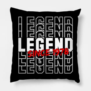 Legend Since 1978 Pillow