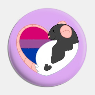 Bisexual Pride Rat Pin