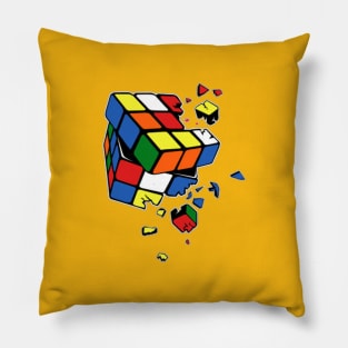 Rainbow Abstraction Pillow