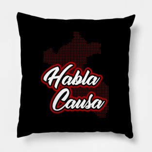 Habla Causa - Mapa del Perú Pillow