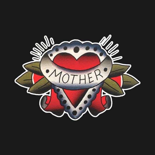 Mother Heart Tattoo Design by forevertruetattoo