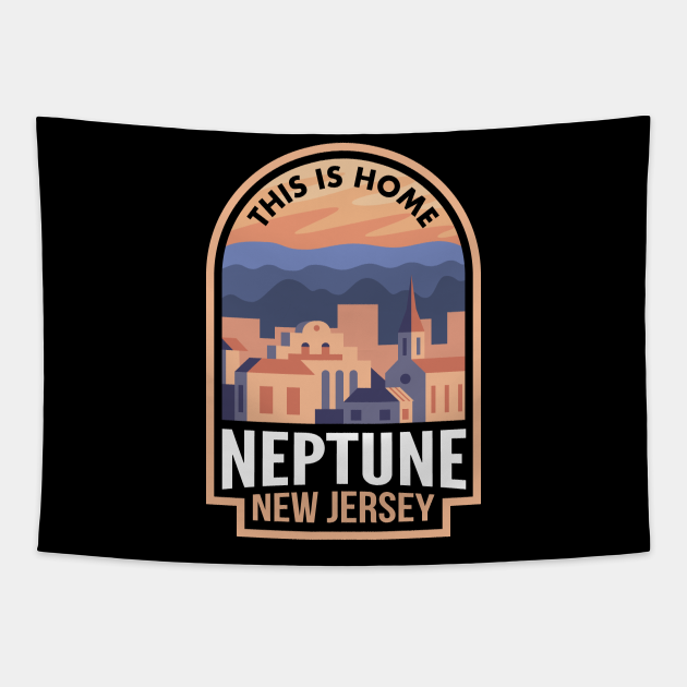 Downtown Neptune New Jersey This is Home Neptune Nj Tapestry