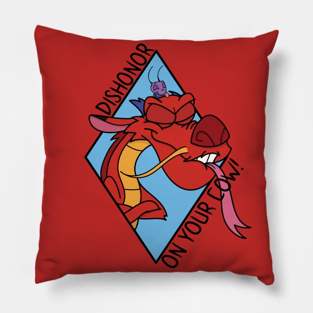 Dishonor on you! Pillow by alexhefe