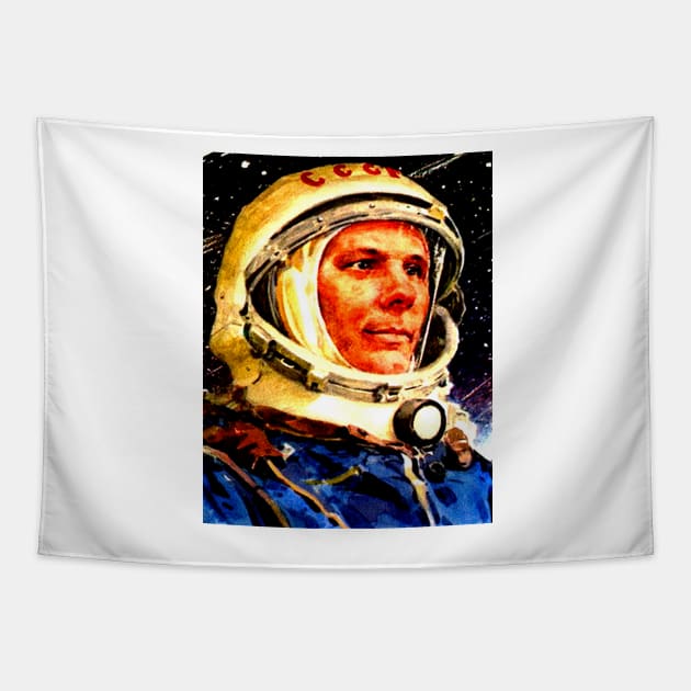 GAGARIN 23 Tapestry by truthtopower