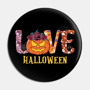 Love Halloween Pin