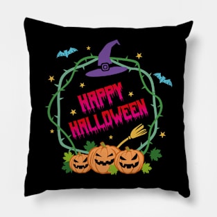 Happy Halloween for a Halloween fan Pillow