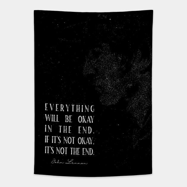 john lennon quote Tapestry by BAJAJU