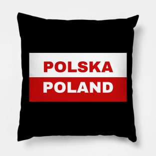 Polish Flag Pillow