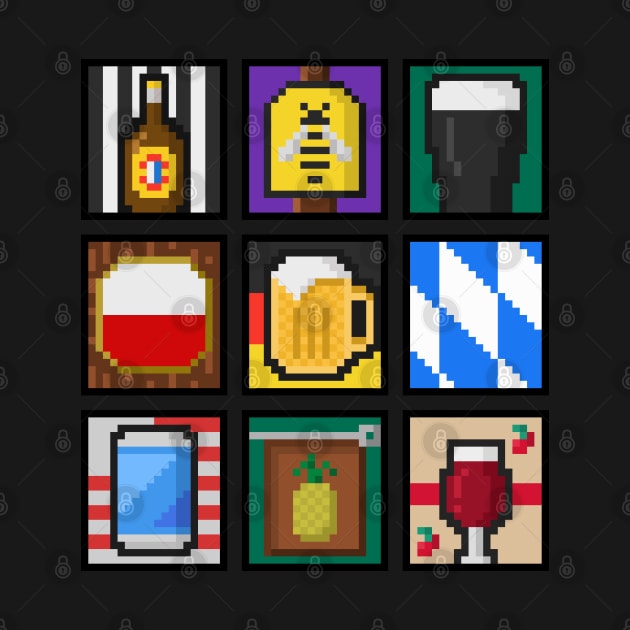 Pixel Beer by CalumArt