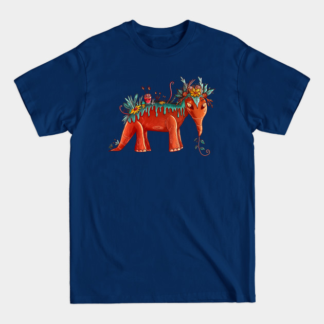 The Floral Anteater - Fantasy Creatures - T-Shirt