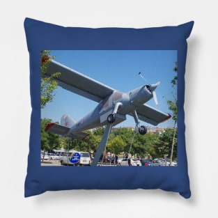 A plane of Turkish heritage Pillow