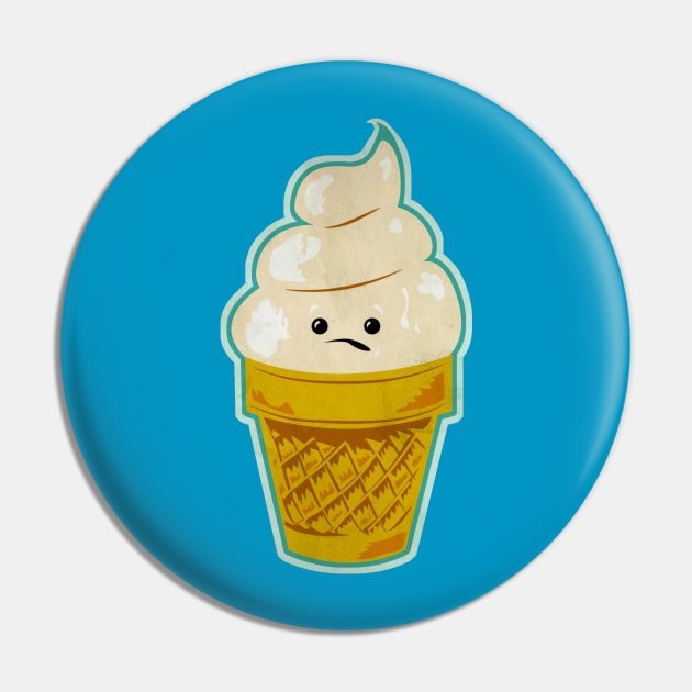 Ice Cream Cone Pin by zerostreet