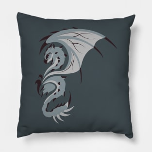 Reign of Heavens - Silver Rathalos Pillow