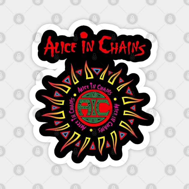 ALICE IN CHAINS MERCH VTG Magnet by tenguabang65