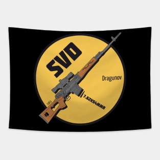 SVD Dragunov sniper rifle Tapestry