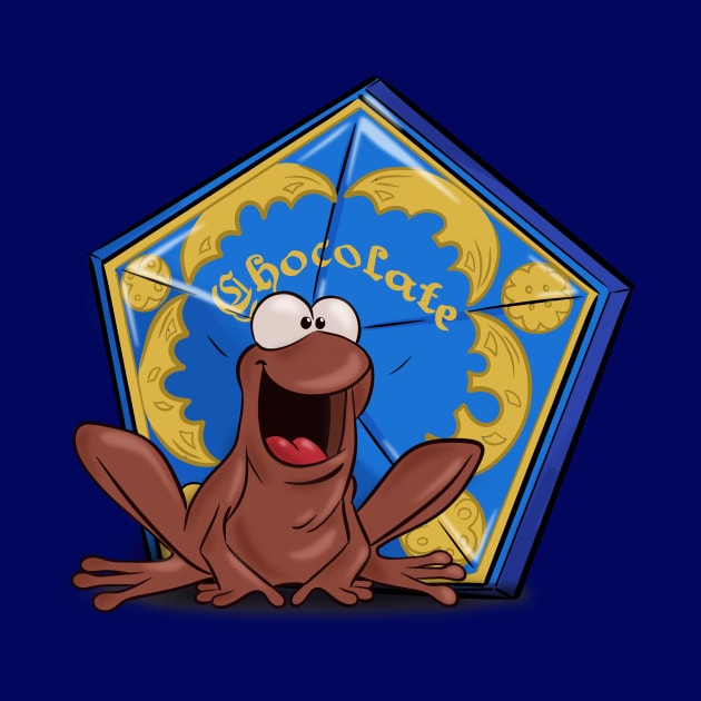 chocolate frog by creativeballoon