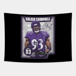 Calais Campbell Baltimore Card Tapestry