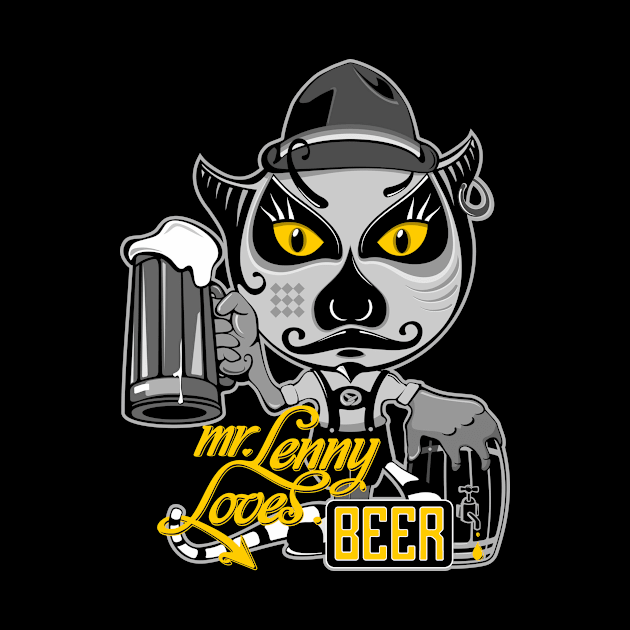 mr.Lenny Loves Beer / black by mr.Lenny Loves ...